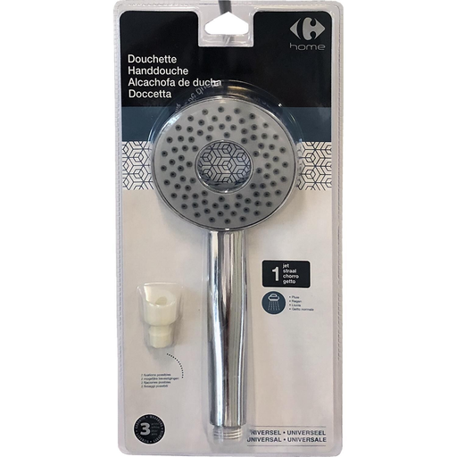 [3614614267611] CARREFOUR Shower head 1 jet HOME le Pommeau de douche