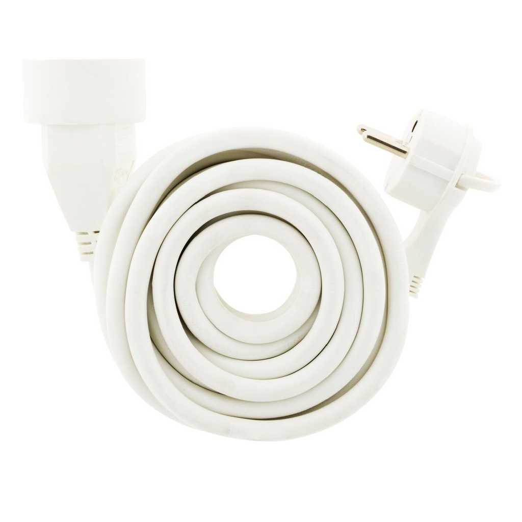 CARREFOUR Electric Extension Cord White HO5VV-F 10m