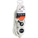 CARREFOUR Regleta triple blanca con interruptor bloque de 3 tomas