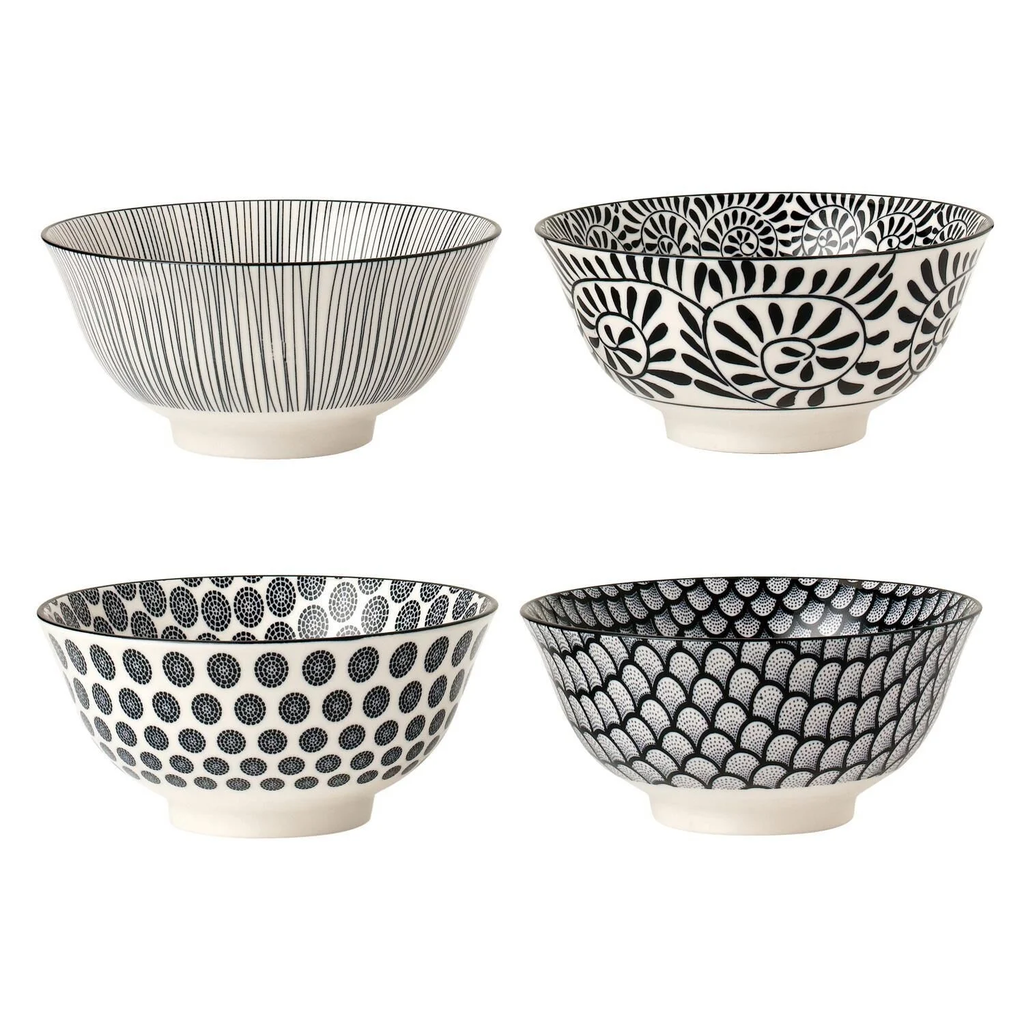 CARREFOUR Kimiko Black Porcelain Bowl 15.5cm