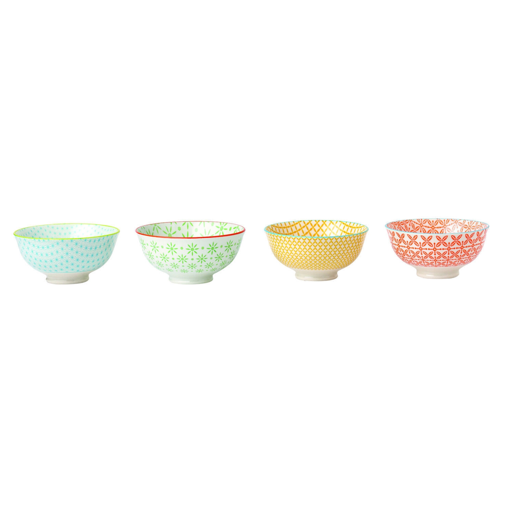 CARREFOUR Multicolour Stoneware Bowl 11.5cm