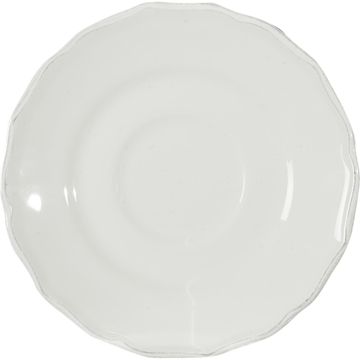 [3614614850370] CARREFOUR Catarina saucer white l'unité