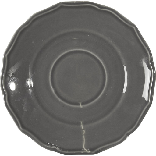 [3614614850394] CARREFOUR Catarina saucer grey 1 unit