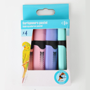 CARREFOUR Surligneurs assortis pastel le lot de 4 surligneurs