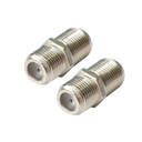 POSS Adaptador satélite F/F PSANT17 Silver 2 unidades