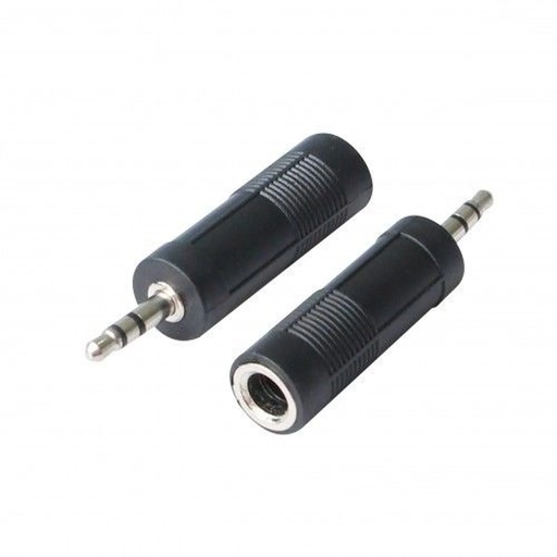 [3615004416718] POSS Adaptateur audio Jack PSAUD11 Noir l'adaptateur