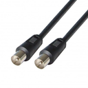 POSS Cable de antena + Adaptador PSANT26 Negro 3 m