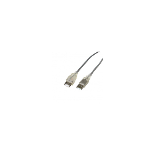 [3615004417258] POSS Câble USB-A 2.0 d'extension PSCOM12 Transparent le câble usb