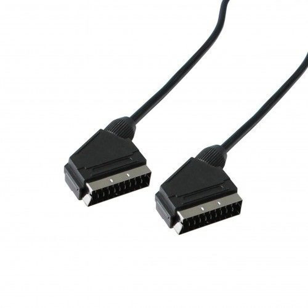 POSS SCART Cable PSVID05 Black the cable
