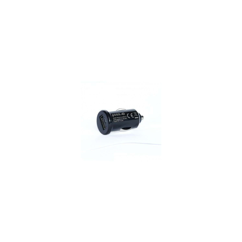 POSS Mains Charger 2.4A PSWCL White