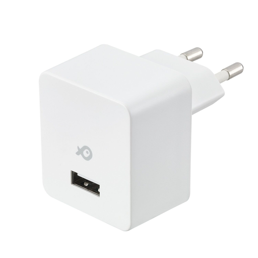 [3615004514902] POSS Chargeur mural USB blanc