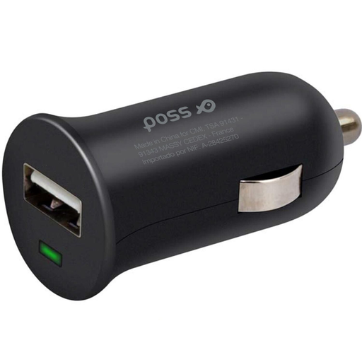 [3615004514926] POSS Cargador de mechero 2.1A PSCACMICRO-2.1A Negro