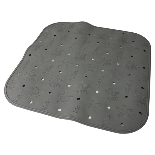 [3615004922813] CARREFOUR Non-slip shower mat plastic brown HOME 1 unit