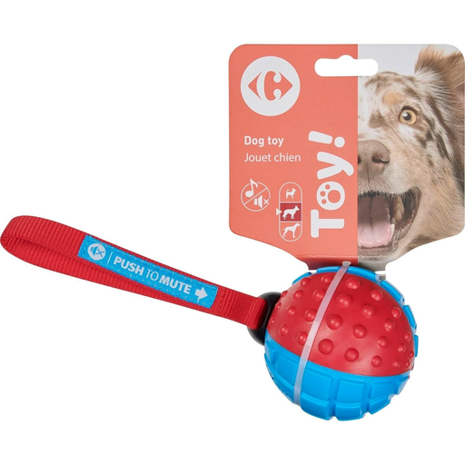 [3615005043401] CARREFOUR Brinquedo Para Cão Bola Com Alça le jouet