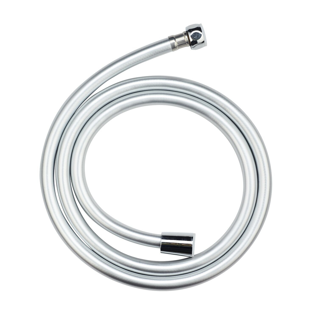 CARREFOUR Flexible douche PVC argent 1,5 m