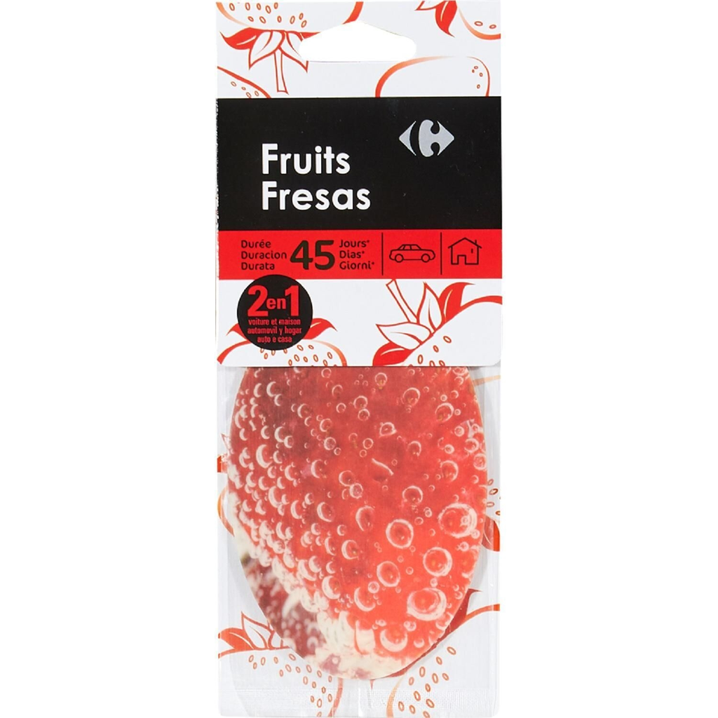 CARREFOUR Plaquette fruits rouge la plaquette