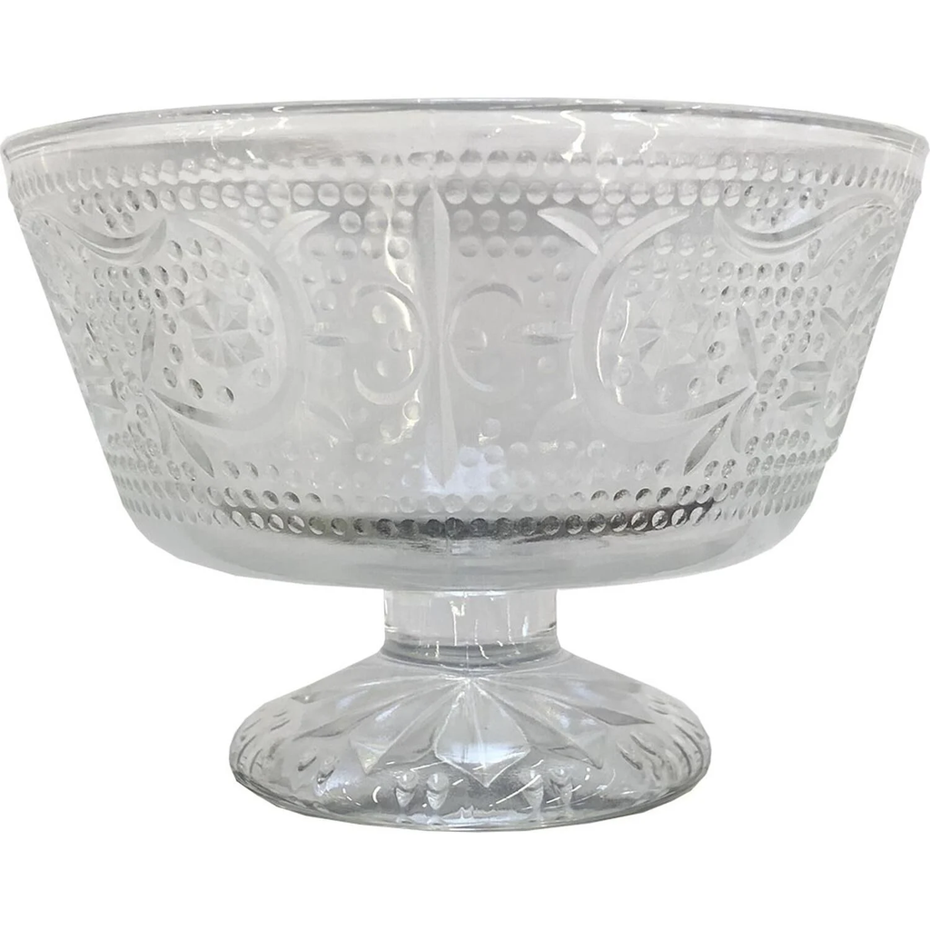 CARREFOUR Copa de helado transparente de cristal 10cm Baroque HOME
