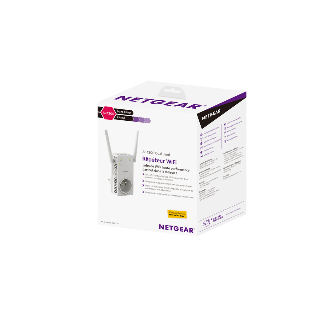 NETGEAR Repetidor Wifi Ex6130 195 g