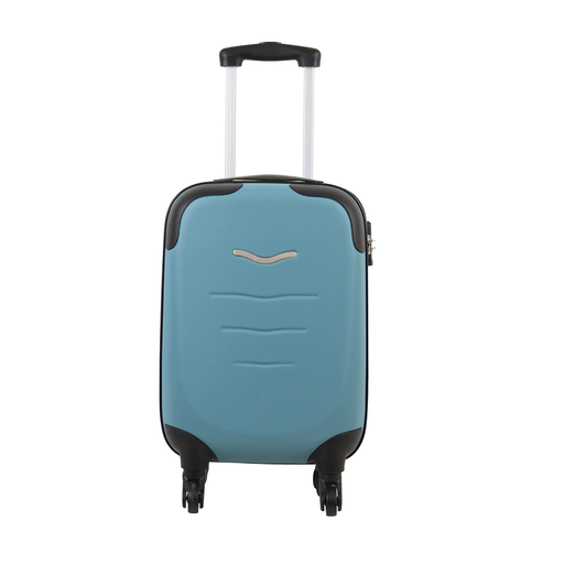 [3615005623016] CARREFOUR 4-Wheel ABS Suitcase Green 53cm