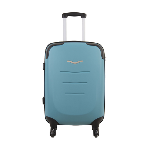 [3615005623023] CARREFOUR Mala 4 rodas ABS verde 63cm