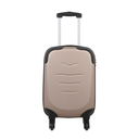 CARREFOUR ABS Suitcase Sand 4 Wheels 53cm