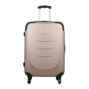 CARREFOUR Mala 4 rodas ABS champanhe 73cm