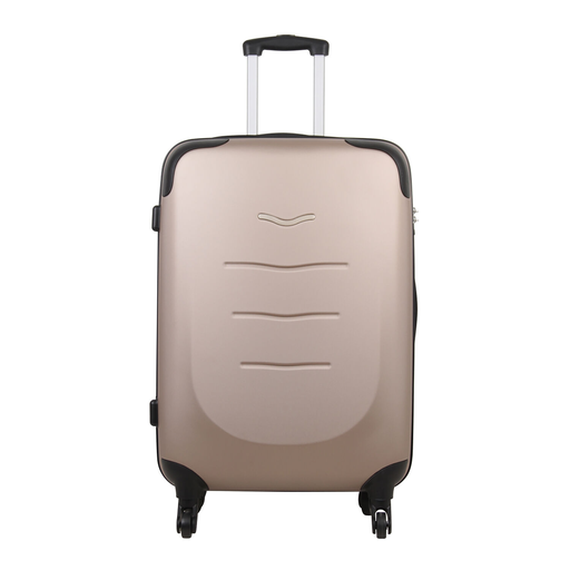 [3615005623122] CARREFOUR Mala 4 rodas ABS champanhe 73cm