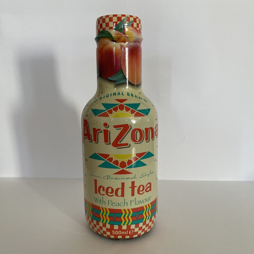 [0613008730710] ARIZONA Bebida Té negro sabor Melocotón 0.5 L