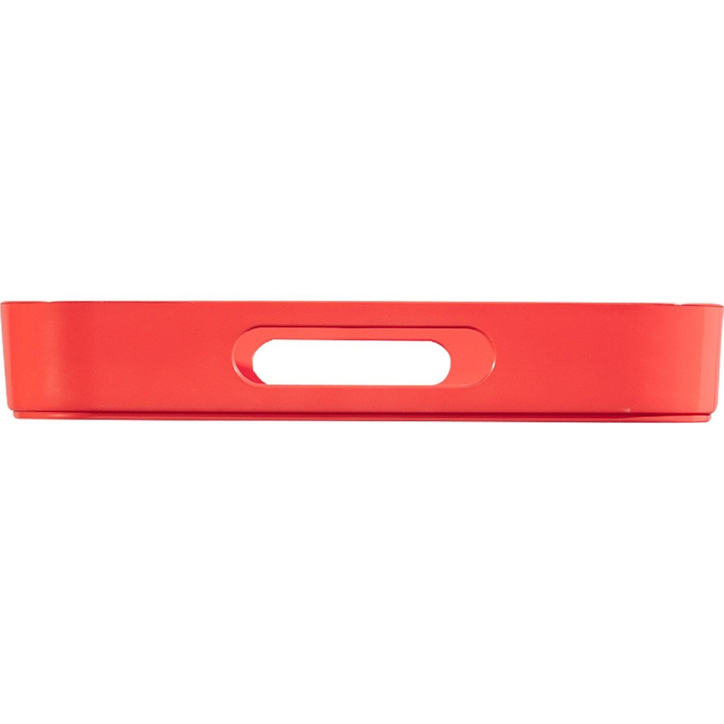CARREFOUR Rectangular tray with handle watermelon HOME 43.3x29.6x4.8 cm