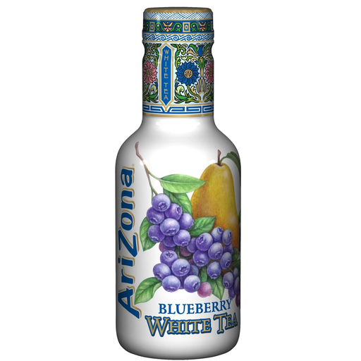 [0613008730772] ARIZONA Boisson Thé Blanc Myrtille 0.5 L
