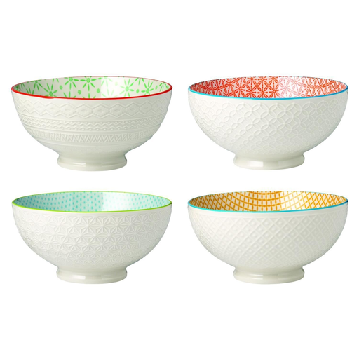 [3615005695167] CARREFOUR Bol Mix Couleurs Grès 15cm HOME le bol