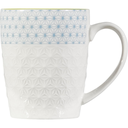 CARREFOUR Caneca Kimiko de grés com relevo HOME 30 cl