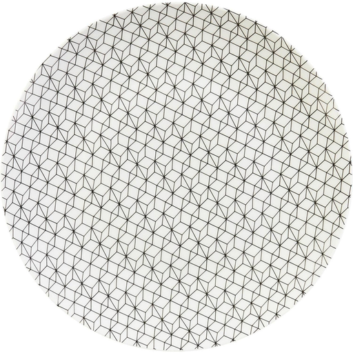 [3615005695402] PETITE COLLECTION Black Porcelain Dinner Plate 26.5cm