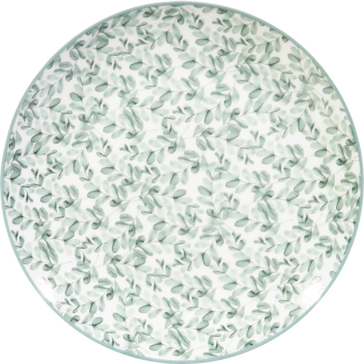 [3615005695600] CARREFOUR Eucalyptus Dessert Plate 26.5cm per unit