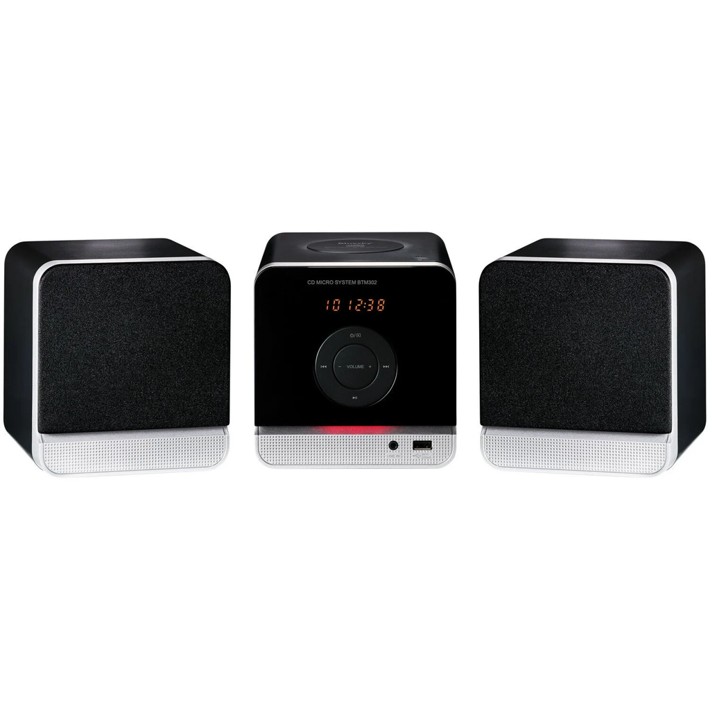 POSS Micro-chaîne BTM302 Noir