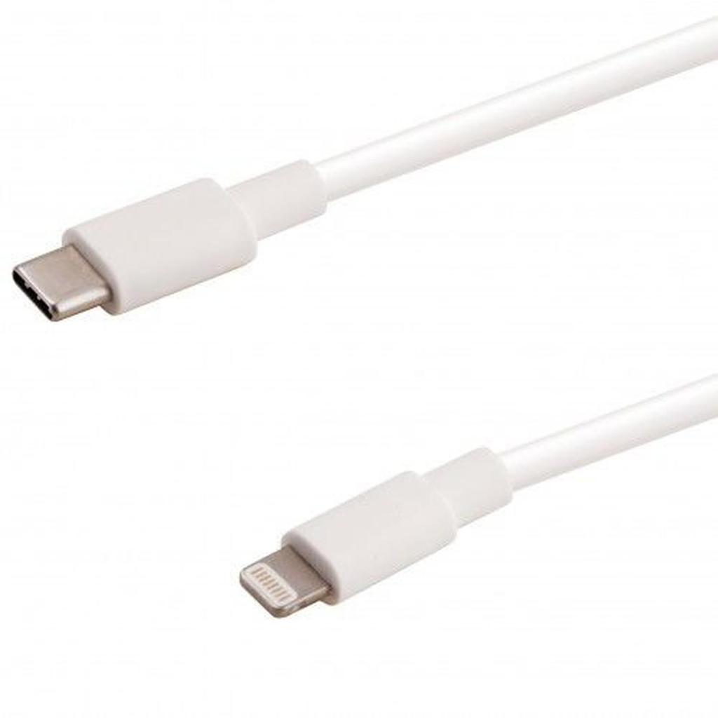 POSS Câble de connexion USB C Lightning PSLC1M19 Blanc