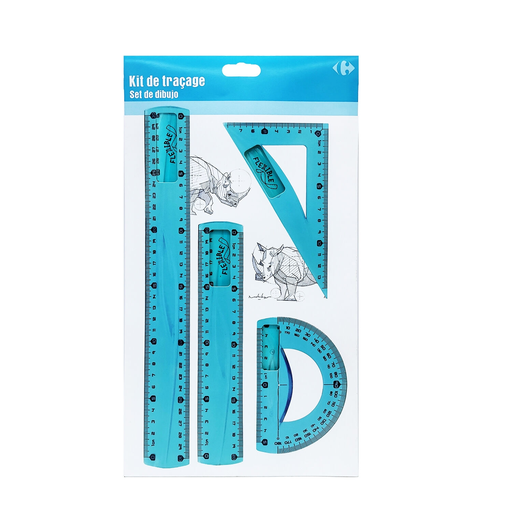 [3616180060689] CARREFOUR Flexible tracing kit 4 pieces
