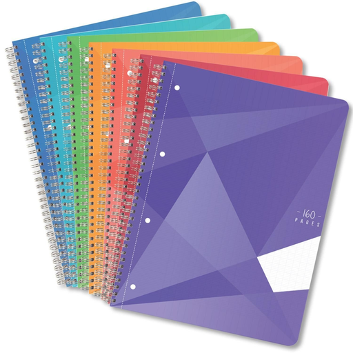 [3616180239337] CARREFOUR Cahier 22,4 x 29,7cm 160 pages Grands carreaux