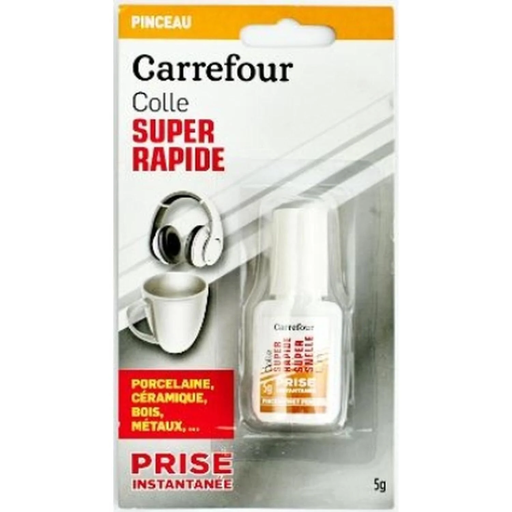 [3616180242733] CARREFOUR Colle instantanée pinceau 5 g