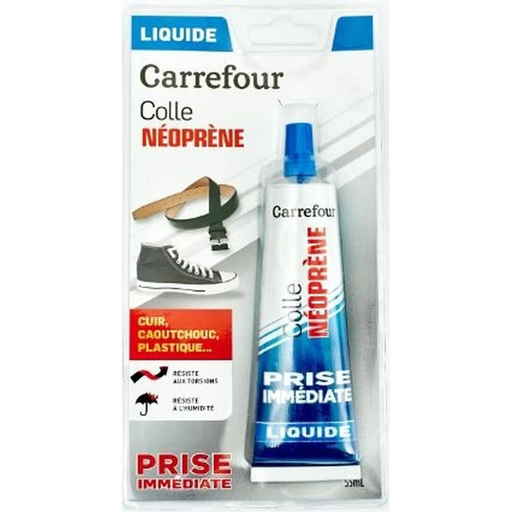 [3616180259663] CARREFOUR Colle néoprène liquide 55 ml
