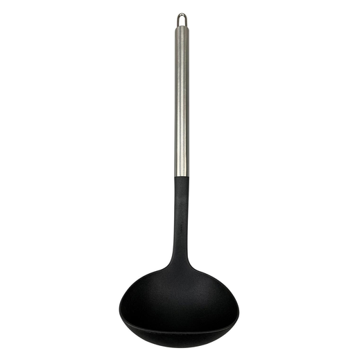 [3616180381685] CARREFOUR Louche inox nylon HOME, la louche