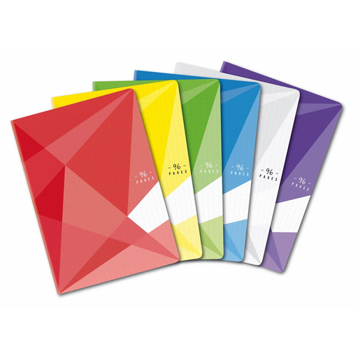 [3616180423217] CARREFOUR Cahier 21x29,7cm Grands carreaux 96 pages