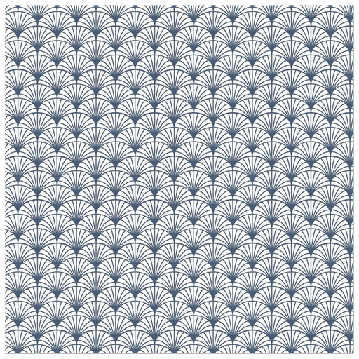 [3616180424931] CARREFOUR Servilleta de Papel 33 x 33cm Abanico Azul, lote de 30