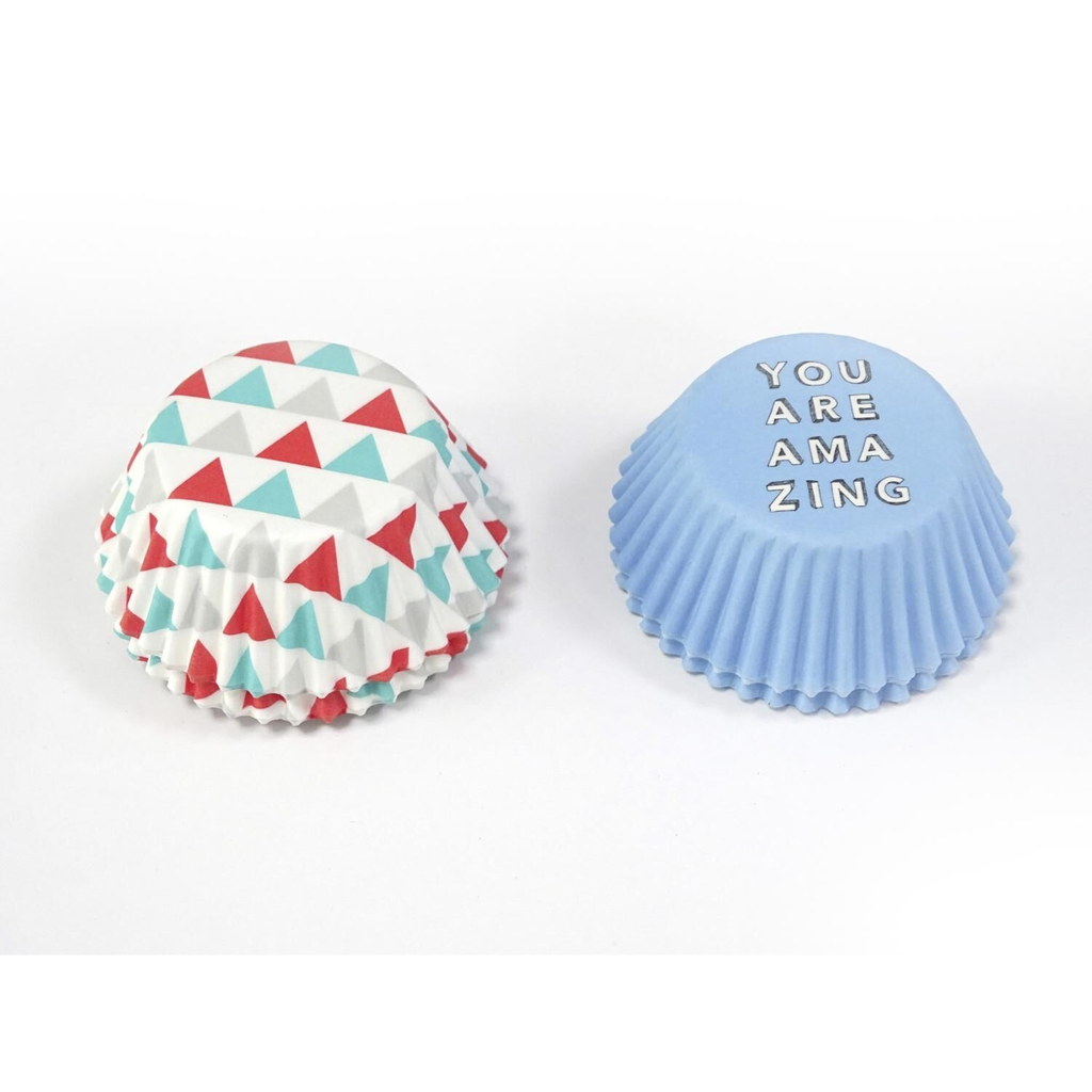 CARREFOUR HOME patterned paper baking cups, pack of 100