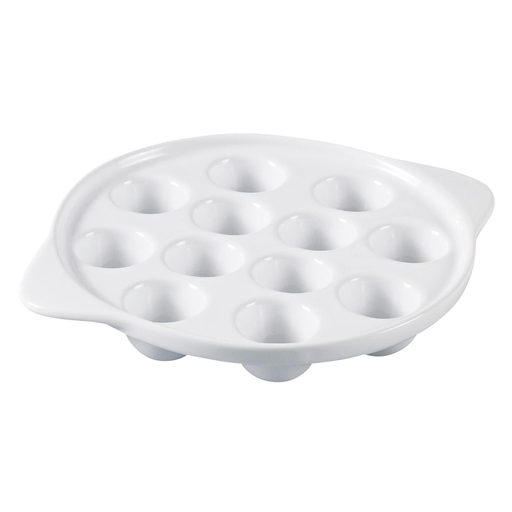 [3616180851584] CARREFOUR Round Terracotta Dish 12 holes HOME the dish