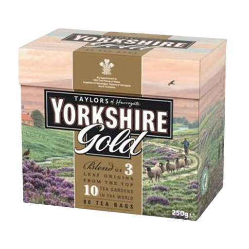 [0615357111936] TAYLORS OF HARROGATE Thé Noir Gold Tea Bags 40 sachets
