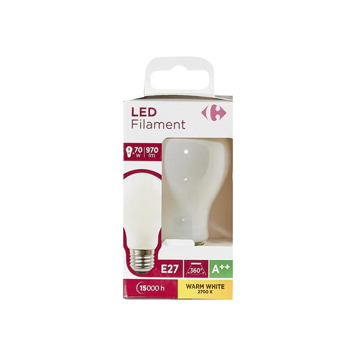 [3616180982837] CARREFOUR Ampoule LED 8W E27 l'ampoule