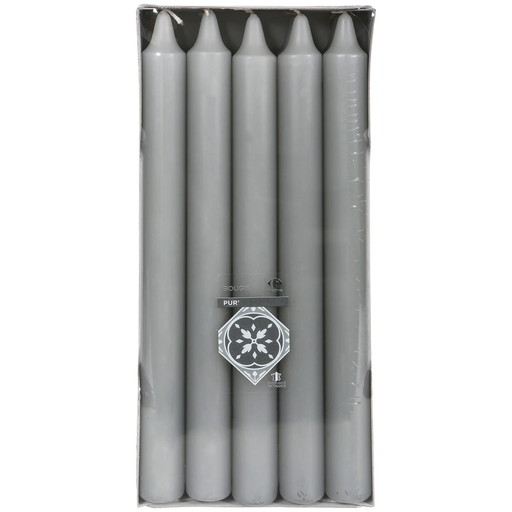 [3616180994106] CARREFOUR Straight candles, pack of 10