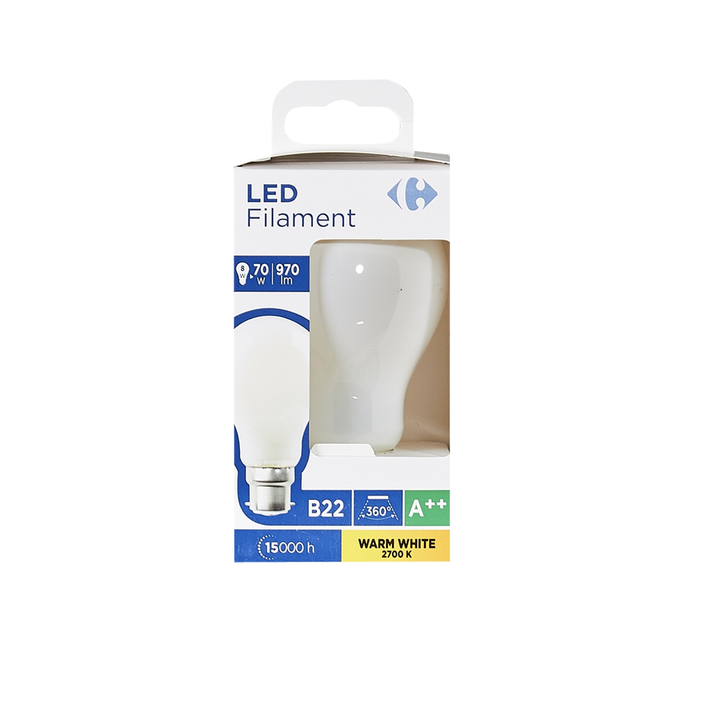 CARREFOUR LED Bulb 8W B22 1 unit