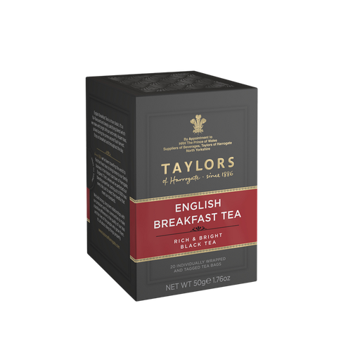 [0615357118867] TAYLORS OF HARROGATE Té Negro English Breakfast 40 bolsitas 50g